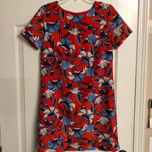 J. Crew size 4 floral print dress